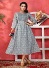 Golden Britt 1 New Designer Fancy Wear Anarkali Kurti Collection